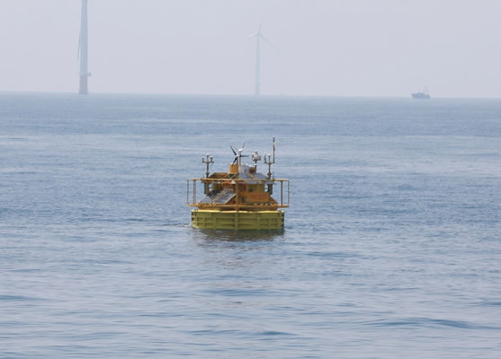Sistema LiDAR galleggiante per l'industria eolica
