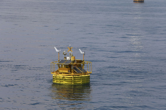 Aspirazioni blu Sistema di radar galleggiante Misure del vento offshore