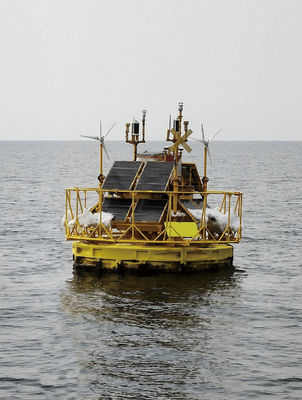 Boie eoliche Lidar nei sistemi di monitoraggio delle boie offshore del Golfo