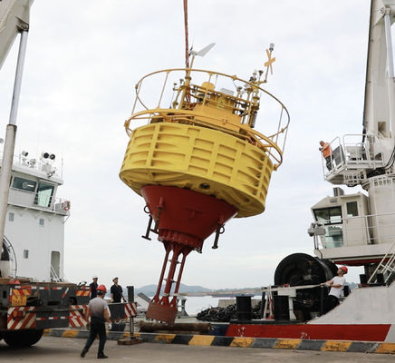 Osservazione Boie del mezzo oceano nell'Oceano Atlantico Boie con telecamere
