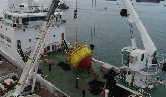 Misurazione del vento offshore con boia LiDAR galleggiante