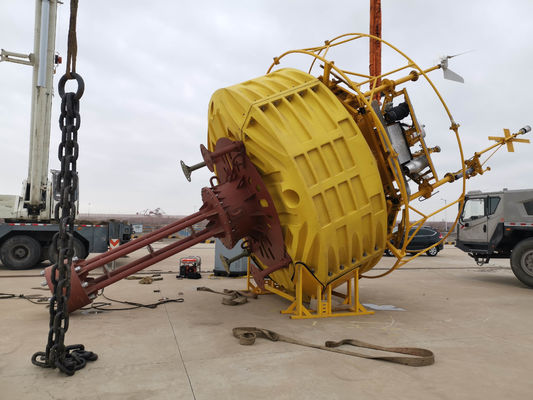 Supporto all'installazione di una boa LIDAR galleggiante per la misurazione di turbine eoliche offshore